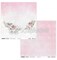ScrapAndMe “Pink Roses” 12x12 Scrapbook Paper Pack | 5 Double-Sided Sheets | Romantic Rose Floral Designs
